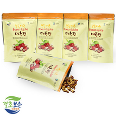 충북 보은 대추칩 80gx5봉 l 국산 대추편 건대추 과자, 5박스