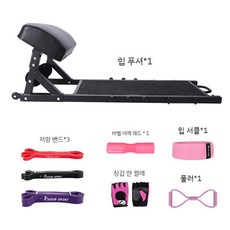 스탠딩힙어브덕션 힙업 홈트 내전근 하체운동, B. 세트1, 1개