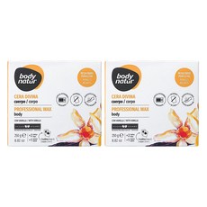 바디네이처 디바인 왁스 바디 바닐라 팔/다리/겨드랑이용, 2개