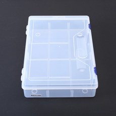 다용도 투명 보관 케이스 소품 대형 수납 정리함, 1개, 상세페이지 참조