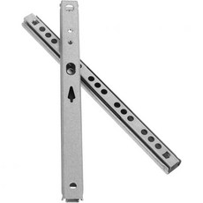 앤노메 17mm 폭 이단 좁은형 볼 베어링 서랍 슬라이드 2개 세트 양방향 접근 지원 미니 캐비닛용 부드럽고 조용한 레일 선물, 앤노메 17mm 폭 이단 좁은형 볼 베어링 서랍 슬라이