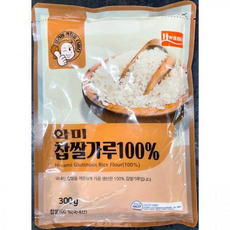 화미제당 찹쌀가루 100프로 식당용 업소용, 300g, 5개
