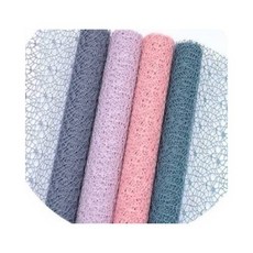 Ava香皂花 韓式提花網 簍空網 乾燥花包裝 DIY手作材料 花束包裝裝飾網紗, 韓粉1張(對折寄)50x64cm, 韓粉