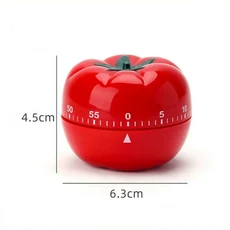 토마토 시계 타이머 알람 14세 이상 학생 공부 숙제 주방 카운트다운 관리, 01 Tomato timer