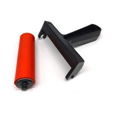 다용도 고무롤러 판화 비즈공예 밀대 미술 그림 아트용품, 와이드롤러, 1개