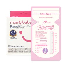 맘스베베 프리미엄 일회용 모유저장팩 180ml, 30개입, 1개