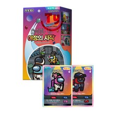 ALGOPATOY 어몽어스 카드게임 확장팩 여정의시작, 혼합색상, 15개