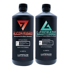 루미너스 2PH 엘 에스 프리워시 산성 알칼리성 다목적 세정제 폼샴푸 세트, 1개