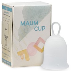 마음컵 100% 의료용 실리콘 생리컵 소형 25ml 1개, 1박스