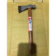 元山五金 台灣製 木柄斧頭 8兩 12兩 1斤 大工斧, 1個, 8兩（370g) 武鷹 台製