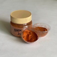 WITH블럭 산화철 안료 조색제 시멘트 색소 분말, 1개, 100g, 02 오렌지