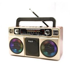 미니 녹음 카세트 레트로 휴대용 라디오 듀얼 밴드 AM FM 음악 플레이어 스피커 텔레스코픽 안테나 야외 스테레오, 1)a