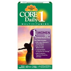Country Life Core Daily-1女性綜合維生素錠(50歲以上適用), 60顆, 1盒