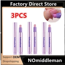 쿠쿠스토어 1-5PCS 3-in-1 큐티클 오일 펜 죽은 피부 제거 푸셔 그라인딩 세라믹 팁 리무버 케어 도구, 03 3PCS