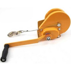 배구지주대 네트 줄감기 배드민턴 테니스 멀티 지주대 족구 윈치 핸들 수동, 1개, 2. 자물쇠 600kg (4X15m)