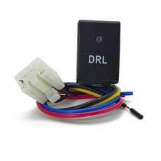 짐니 자동차 음악 앞뒤 디프 스위치 라이트 스티어링 휠 히팅 푸시 버튼 와이어, 1개, 3. DRL