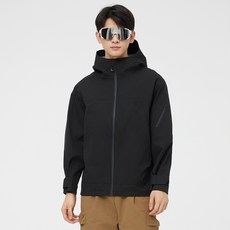 男女同款六防機能外套 2026新款情侶戶外團體服工裝夾克 男長版保暖棉服 運動保暖棉大衣, 炫酷黑, S码 建议体重（45-55公斤）