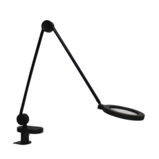 코지라이트 LED스탠드 TB-L480C (돋보기 썬라이크LED 변경가능) 사무용 클렘프타입 리모컨포함, TB-L480CL(돋보기), 블랙