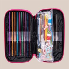 뜨개질 바늘 100P 코바늘 골무 뜨개용품 풀세트 (Araium)