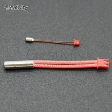 Ender 3 S1 히트 블록 서미스터 티팅 로드 구리 도금 바이메탈 히트 브레이크 노즐 스프라이트 압출기용, 07 R Thermistor Heater