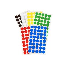 TW 원형스티커 꾸미기 분류 칭찬 7장 투표 16mm 중형, 청색, 1개, one