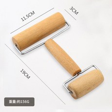 MMMH 櫸木滾軸式擀麵杖, 1個