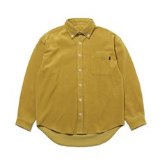 비에스래빗 보드복 셔츠 남방 2122 LOGO CORDUROY SHIRTS MUSTARD