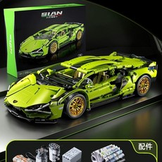 블랙골드 V12 블록 호환블럭 중국레고 모형 스포츠카