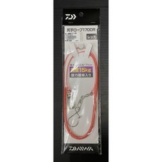 DAIWA 失手繩 尻手繩 船釣 磯釣 路亞 防掉繩, 1個, 1700R(內含強力纖維)紅色