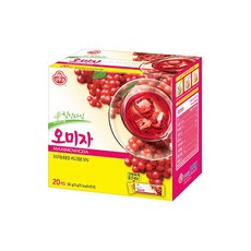오뚜기 오미자 100T(20Tx5개) 건강차 오미자차, 미들퐁 쿠팡 1