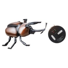 키즈카페 무선조종 RC완구 배틀 곤충로봇 모음 질주 겨루기 원격제어 배틀플레이 벌레, 1개, 장수풍뎅이(색상랜덤)