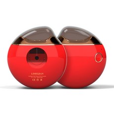 LIMELIJIAN 電動磨甲器，安全修剪，USB充電，多色可選，輕鬆美甲, 1個, 紅