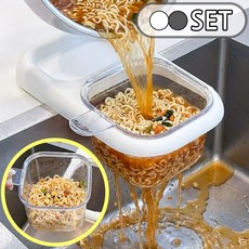 포런포런 원터치 싱크대 배수구 거름망, 1세트, 2개