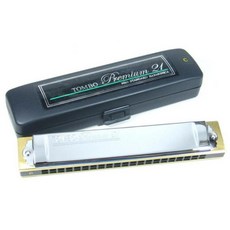 TOMBO 톰보 중급자용 하모니카 프리미엄21 21홀 3521, 1개, Am