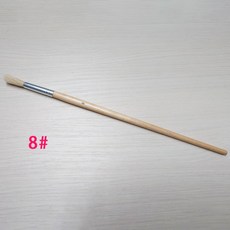 明月 圓頭 畫筆 8號/9號/10號, 1個