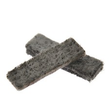 손난로와 호환되는 2PCS 효율적인 촉매 히터 교체용 면 패드로 장시간 가열 보장, Black