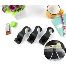 차량용 걸이 후크 고리 소품 헤드레스트 1P, 본품