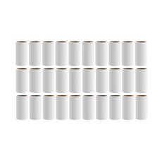 초강력 사선 컷팅 돌돌이 테이프 크리너 리필, 30개