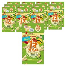 Calbee 卡樂比 札幌蔬菜馬鈴薯脆粒 馬鈴薯 + 6種蔬菜, 12個, 8g