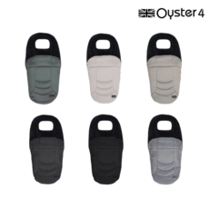 오이스터3.4 플러스 유모차 전용 풋머프 클래식 신생아 디럭스, 오이스터3/4 전용 풋머프 - 캐비어, 1개