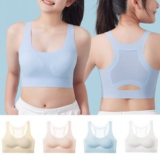 주니어 브라 2단계 스포츠브라 청소년 브래지어 여중생브라