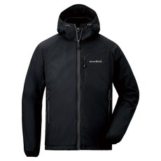 mont-bell 男 Light Shell Parka 軟殼連帽外套 黑 1106645BK