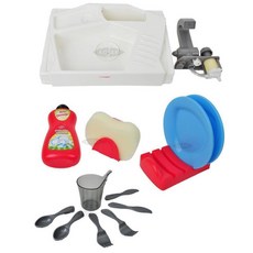 3세 영유아 물나오는 씽크대 설거지놀이 역할놀이세트 과일썰기 어린이주방