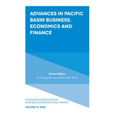 (영문도서) Advances in Pacific Basin Business Economics and Finance Hardcover, English, 9781835496855