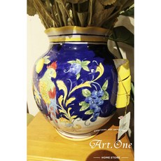 亞洲彩繪花瓶 擺飾花器，精緻陶瓷工藝，提升居家空間美感，展現獨特亞洲風格
