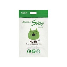 퀸오브샌드 누디 녹차 3kg 펫배변위생