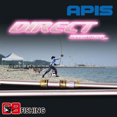 아피스 원투낚시대 바다원투대 다이렉트 캐스터 바다낚시대 방파제 갯바위 해변서프, PINK 25-420