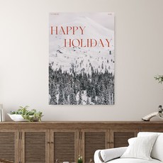 오홀리브 접착 매직 인테리어 포스터 겨울시리즈, 겨울시리즈 06