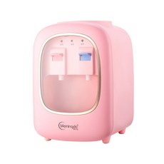 소형 가정용 스탠딩 미니 데스크탑 냉온수기 정수기 탁상형 사무실용 냉수 온수 냉·온겸용 직결형 냉온수기 정수기 음수기 음수대 휴대형 냉온수기 정수기 테이블위 1인 가구용 원룸용, 베이지 온수