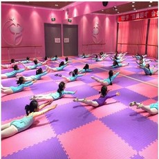 매트리스 놀이방 인테리어 블랙 양면 거실 매트 바닥 그레이 mxm (최소4개이상), S. 고밀도 분홍빛 보라색 잎 무늬 양면 개